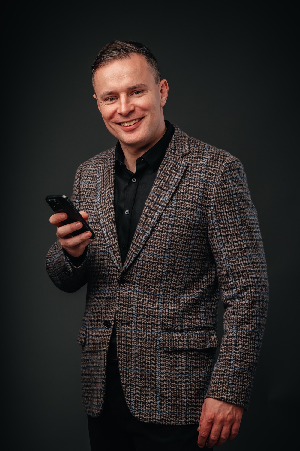 Damian Piasecki portret Damian Piasecki portret